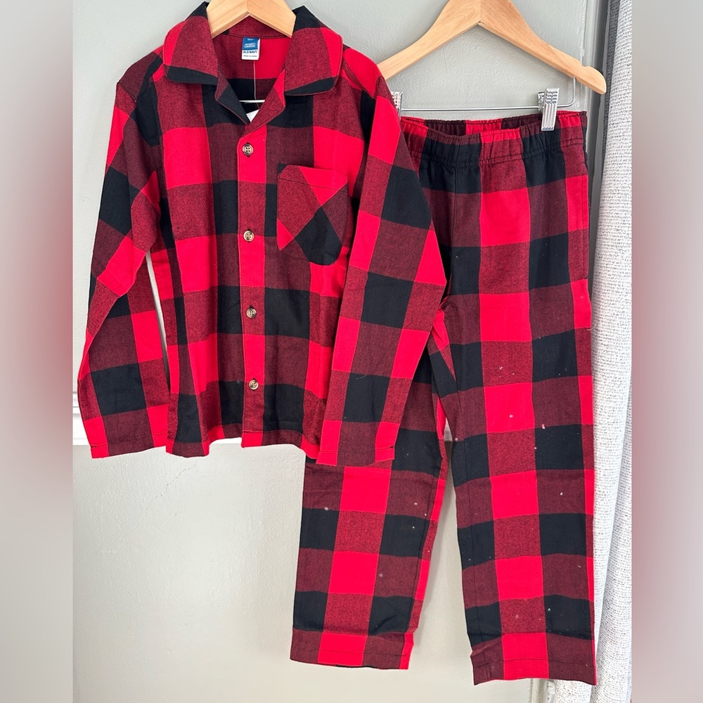 Old Navy Buffalo Check PJ Set